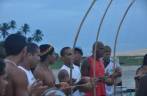 A tradicional roda de capoeira no fim de tarde de Jericoacoara - CE